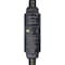 Leviton SJTW GFCI Extension Cord, 14 AWG, Outdoor, 14/4, 1 Outlets, 5-15R, Black, Polycarbonate, 5-15P GSCA1-2C - alternate 2