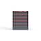 Strong Hold 5 drawer cabinet - (5x 5ft) - Red accents - E-Lock w/ Tracking S3036-PPTAS-0502DS - alternate 1