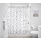 Idesign 72 in. H X 72 in. W White Frost Shower Curtain PEVA 40312 - alternate 3