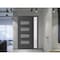 Vdomdoors Front Exterior Prehung Metal-Plastic Door, Manux 8113 Antracite Grey, Side Sidelite Transom, Office MANUX8113EXD-ANT-W32+14xH80-RH - alternate 3