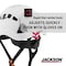 Jackson Safety Climb ABS Hard Hat, Type I Class C, White 20920 - alternate 5