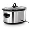 Better Chef 3-Quart Slow Cooker with Removable Stoneware Crock in Silver 750124780M - alternate 6
