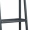 Homeroots 60" Leaning Ladder Bookshelf With 4 Shelves In Graphite 380041 - alternate 4