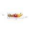 Homeroots 12in Brown Antler Resin Serving Tray 364254 - alternate 9