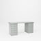 Pucel Pedestal Bench with Door & Drawer, Steel Top, 28 in W x 72 in D, Gray CDB-2872-S - alternate 1