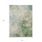 Homeroots 3' X 5' Artichoke Green And Ivory Abstract Washable Indoor Outdoor Area Rug 605500 - alternate 9