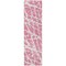 Homeroots 8' Runner Pink and Ivory Abstract Washable Non Skid Indoor Outdoor Runner Rug 559299 - alternate 8
