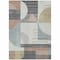 Homeroots 10' X 14' Rust Gray And Ivory Geometric Washable Indoor Outdoor Area Rug 617997 - alternate 9