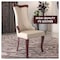 Leisuremod Novara Collection Modern Wooden Dining Chair in Light Taupe, 2PK NC20LTP2 - alternate 10