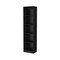 Homeroots 70" Black Wood Five Tier Bookcase 546188 - alternate 16