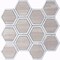 Apollo Tile 12x14 Wooden Grey, Bianco Carrara Marble Polished Floor and Wall Mosaic Tile 5.48 sqft/case, 5PK APLSV88G37A - alternate 1