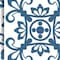 Homeroots 6" X 6" Teal And White Mosaic Peel And Stick Removable Tiles 399837 - alternate 4