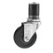 Service Caster 4'' SS Hard Rubber Wheel Swivel 1-7/8'' Expanding Stem Caster SCC-SSEX20S414-HRS-178 - alternate 1