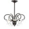 Jonathan Y Caroline 16" Metal/Crystal LED Adjustable Chandelier, Oil Rubbed Bronze JYL9521A - alternate 11