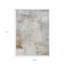 Homeroots 9' X 12' Linen Gray And Ivory Abstract Washable Indoor Outdoor Area Rug 616872 - alternate 9