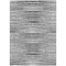 Homeroots 9' X 12' Silver Gray And Charcoal Striped Washable Indoor Outdoor Area Rug 578002 - alternate 9