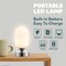 Jonathan Y Eli 8" Modern Minimalist Iron Rechargeable Integrated Portable LED Table Lamp, Oil Rubbed Bronze/Whit JYL7111A - alternate 13