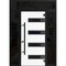 Vdomdoors Front Exterior Prehung Steel Door Ronex0131 Grey 2 Sidelight and Transom Window Sidelite Entry RONEX0131EXD-GRE-W12+36+12 X H80+16-LH-I - alternate 1