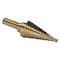 Drill America No 3 HSS Black & Gold Step Drill Bit (1/4" - 3/4" by 1/16") STE3 - alternate 1
