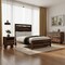 Homeroots Three Piece Dark Brown Solid Wood Bedroom Set 552144 - alternate 9