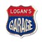 Signmission Logan's Garage, 12 Inch X 12 Inch, Plastic Sign SHI-P-12-383-LOGAN - alternate 1