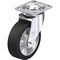 Blickle Swivel Plate Caster, Solid Rbr, 6", 880 lb., Overall Height: 7.52" LEH-ALEV 150K-14 - alternate 1