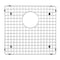 Blanco Stainless Steel Sink Grid (Precision and Precision 10 1-3/4 Bowl left bowl and Quatrus 518169) 223190 - alternate 1