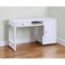 Homeroots 48" White Writing Desk 347526 - alternate 7