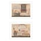 Homeroots Set Of Two Wash Room 4 White Framed Print Bathroom Wall Art, 2PK 407169 - alternate 1