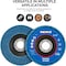 Neiko Zirconia Flap Discs, 60 Grit, Flat T27, 10 Pack 11117A - alternate 5