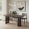 Homeroots 78" Brown Solid Wood Double Pedestal Base Oval Dining Table 712861 - alternate 5