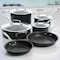 Kenmore Pro Arbor Heights 10 Piece Nonstick Aluminum Cookware Set in Black 127621.1 - alternate 10