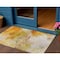 Homeroots 3' X 5' Orange Copper And Terra Cotta Abstract Washable Indoor Outdoor Area Rug 577721 - alternate 1