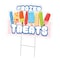 Signmission Frozen Treats Die Cut Yard & Stake outdoor plastic coroplast window, C-DC-1824-DS-Frozen Treats19 C-DC-1824-DS-Frozen Treats19 - alternate 1