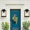 Jonathan Y Vaughn 7.25" 1-Light Iron/Glass Modern Rustic Cube LED Outdoor Sconce, Oil Rubbed Bronze, 2PK JYL7607A-SET2 - alternate 10