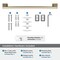 Amerock Blackrock Golden Champagne Contemporary 18 in 457 mm Towel Bar BH36003BBZ - alternate 5