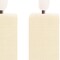 Homeroots Set of Two Ivory Flameless Taper Candles, 2PK 633831 - alternate 5