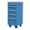 Viper Tool Storage 16-Inch 5-Drawer 18G Steel Rolling Tool/Salon Cart, Teal V1605TLR - alternate 6