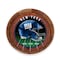 Picnic Time Family Of Brands NFL New York Giants - Barista Serving Tray with Glass Insert 907-09-511-214-2 - alternate 1