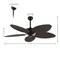 Jonathan Y Raffles 52" Bohemian Industrial Metal/Plastic Mobile-App/Remote-Controlled 6-Speed Palm Blade Ceilin JYL9719B - alternate 12