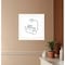 Homeroots Empty Toilet Paper Roll White Framed Print Wall Art 529813 - alternate 3