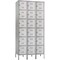 Safco Box Locker, 36 in W, 18 in D, 78 in H, (3) Wide, (6) Tier, Gray 5527GR - alternate 1