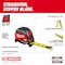 Milwaukee Tool Magnetic Tape Measure, 25 ft, 1 in Blade Width, Magnetic Hook, Black/Red 48-22-1025M - alternate 11