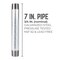 Ace Trading - Nipple STZ Industries 3/4 in. MIP each X 3/4 in. D MIP Galvanized Steel 7 in. L Nipple 303U34X7 - alternate 9