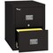 Fireking 17-3/4" W 2 Drawer File Cabinet, Black, Letter 2P1831-CBL - alternate 3
