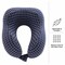 Home-Complete Travel Pillow Memory Foam Pillow with Washable Cover Neck Pillows for Sleeping, Navy HT-PILLOW2-NVY - alternate 7