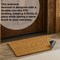 Gardenised Heavy Duty Coco Coir Doormat with Non Slip PVC Baking Embossed Design, Charming Welcome QI004879 - alternate 6