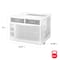 Amtac 5,000 BTU 115V Window-Mounted Air Conditioner with Mechanical Controls AMAP050EW - alternate 16