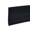 Zoro Select Wall Base Molding, 4 ft L, Black 820N56 - alternate 8