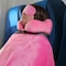 Home-Complete Travel Pillow Set Memory Foam Pillow, Fleece Blanket, and Eye Mask Travel Essentials, Pink HT-TRVL2-PNK - alternate 7
